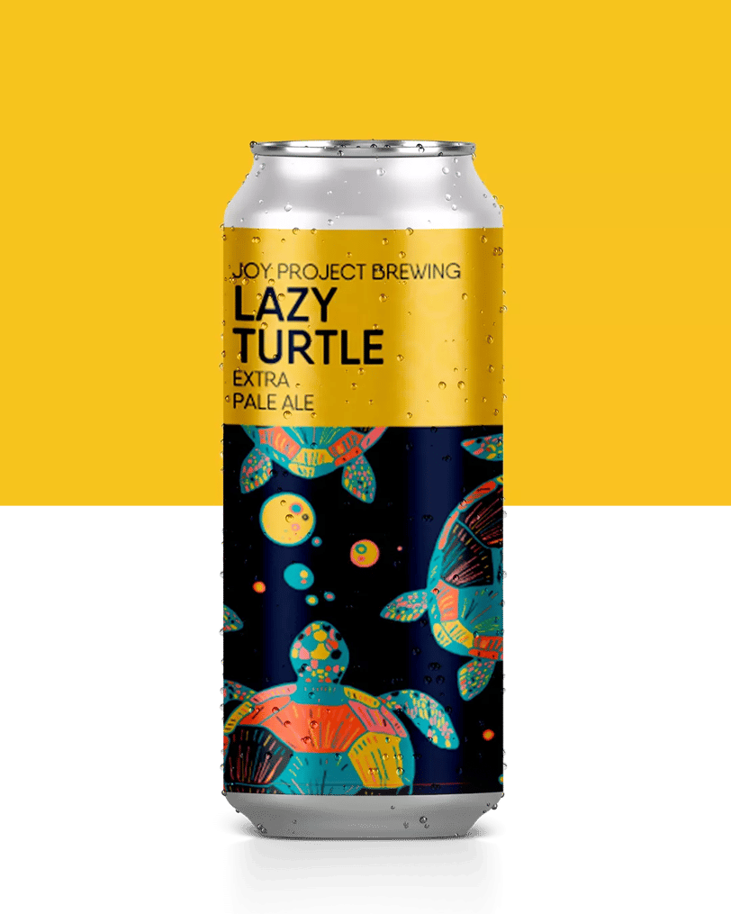 Lazy Turtle Joy Project Brewing Pale Ale - XPA (Extra Pale) 5.4% ABV