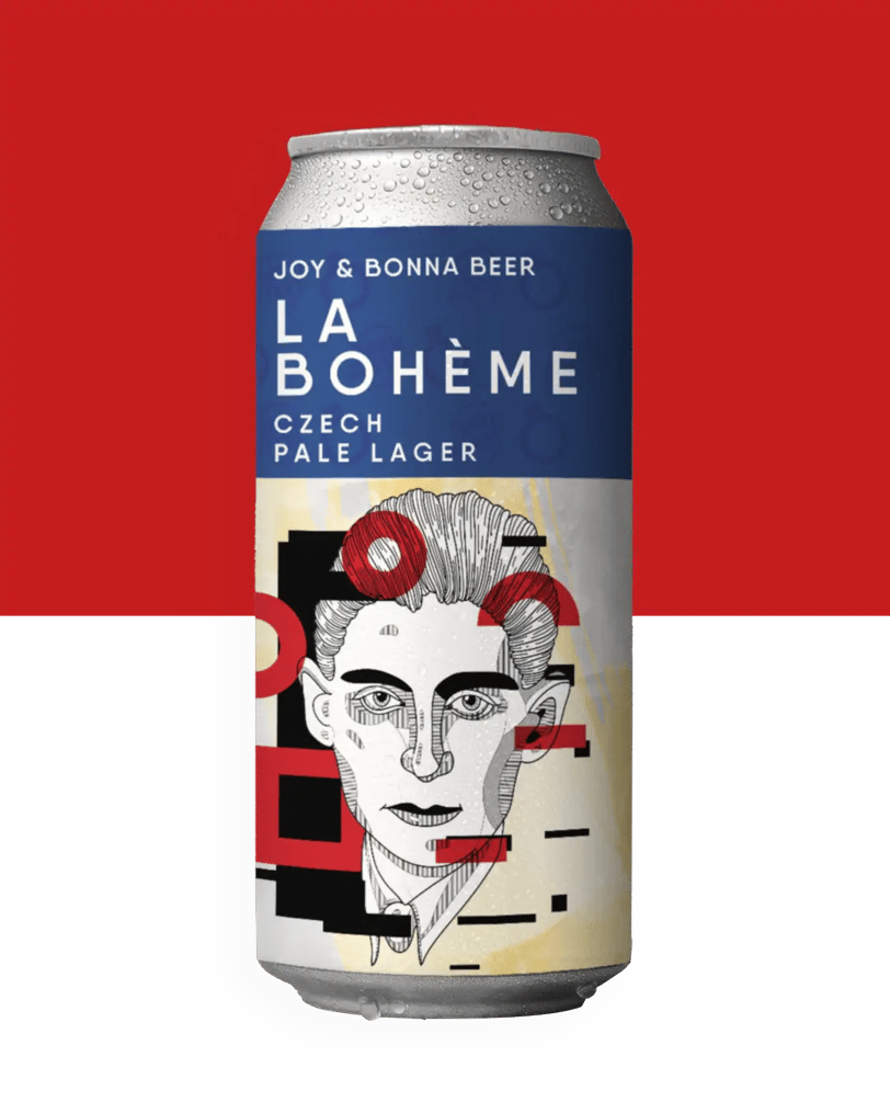 La Bohème - Pilsner - Czech - Bohemian Como esta música, a La Bohème é uma clássica Bohemian Pilsner com dupla decocção. Ela se destaca pelo amargor equilibrado e sabor de grande personalidade. Especificações da Cerveja: Tipo: Pilsner - Czech - Bohemian Teor Alcoólico: 5.1% ABV Amargor: 45 IBU