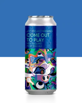 Lata de cerveja artesanal colorida IPA NE