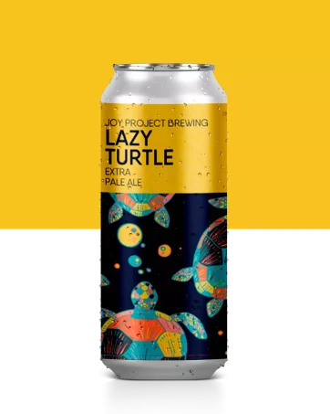 Lazy Turtle Joy Project Brewing Pale Ale - XPA (Extra Pale) 5.4% ABV