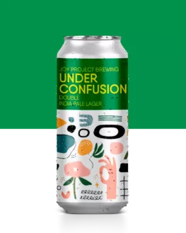 Lata de cerveja artesanal IPA colorida