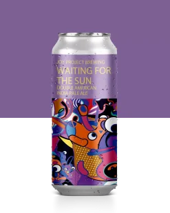 Cerveja artesanal IPA lata colorida Joy Project