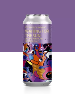 Cerveja artesanal IPA lata colorida Joy Project