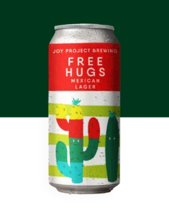 FREE HUGS – MEXICAN LAGER - 🔍 ESPECIFICAÇÃO DA CERVEJA: - 🍺 ESTILO: Mexican Lager - 🧪 TEOR ALCOÓLICO: 4.5% ABV - 🍃 AMARGOR: 19 IBU - 🌾 PERFIL: Suave, alta drinkability 🌵 Apresenta uma leveza absurda e um drinkability incrível. Notas de cereais se destacam juntamente com o perfil picante, floral e leve cítrico — cerveja perfeita para o nosso clima tropical.