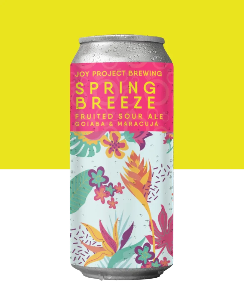 Spring Breeze – Fruited Sour Spring Breeze é frutada, azeda e assustadoramente deliciosa. O lactobacillus buchneri traz à cerveja notas de abacaxi e pessego, enquanto uma dose pesada de maracujá e goiaba transformam tudo em uma festa de frutas tropicais. A adição de lactose em pequenas proporçoes, deixa-a com tom macio e aveludado. Ao primeiro gole você se sentirá como numa manhã de sol de primavera. Especificações da Cerveja: Tipo: Fruited Sour Teor Alcoólico: 5.2% ABV Amargor: 0 IBU Perfil: Acidez Lática, Goiaba, Maracujá