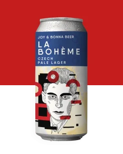 La Bohème - Pilsner - Czech - Bohemian Como esta música, a La Bohème é uma clássica Bohemian Pilsner com dupla decocção. Ela se destaca pelo amargor equilibrado e sabor de grande personalidade. Especificações da Cerveja: Tipo: Pilsner - Czech - Bohemian Teor Alcoólico: 5.1% ABV Amargor: 45 IBU