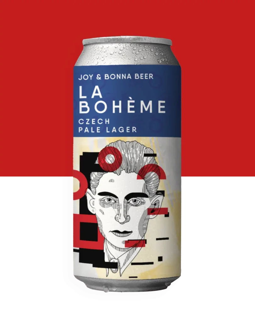 La Bohème - Pilsner - Czech - Bohemian Como esta música, a La Bohème é uma clássica Bohemian Pilsner com dupla decocção. Ela se destaca pelo amargor equilibrado e sabor de grande personalidade. Especificações da Cerveja: Tipo: Pilsner - Czech - Bohemian Teor Alcoólico: 5.1% ABV Amargor: 45 IBU