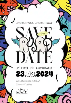 COPO DECANTER A.Y.A.D 2024 Faça a compra antecipada do seu  COPO DECANTER A.Y.A.D 2024 com o primeiro refil incluso, escolha uma dessas cervejas (Free Hugs, Cream IPA, Lazy Turtle) como Boas-vindas. CONSIGNAÇÃO DE COPOS: quem optar pela consignação, deverá retirar o copo no caixa da Joy mediante pagamento de R$20,00. O dinheiro será devolvido ao cliente com a entrega do copo ao final da festa. Dia 23 de março vamos comemorar 5 anos de fábrica e 6 anos de muita receita maluca e bera boa. Vai ser aquela loucurada das 14h às 23h, OU SEJA, quase 10h pra todo mundo meter o loco por aqui ao som de Syd Vinícius, Marceja Juk e Baile Brasa. Para matar a sede, um tap INCRÍVEL com  21 torneiras diversas de cervejas exclusivas e 6 convidadas das cervejarias mais ph#d@s do Brasil.