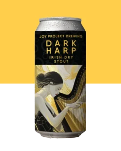 DARK HARP – IRISH DRY STOUT - 🔍 ESPECIFICAÇÃO DA CERVEJA: - 🍺 ESTILO: Irish Dry Stout - 🧪 TEOR ALCOÓLICO: 4,6% ABV - 🍃 AMARGOR: 25 IBU - 🌟 PERFIL: Expresso, torrado, caramelo 🎶 "Dark Harp" é uma homenagem à rica cultura irlandesa, destacando-se por sua cor escura e sabores profundos de café e chocolate amargo, reminiscente das noites frias da Irlanda. Ela equilibra perfeitamente o amargor com o sabor torrado dos maltes, proporcionando um final suave que reflete o espírito acolhedor dos pubs irlandeses — perfeita para momentos de reflexão ou celebração.