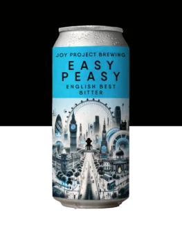 EASY PEASY - BEST BITTER - 🔍 ESPECIFICAÇÃO DA CERVEJA: - 🍺 ESTILO: ESB – ENGLISH BEST BITTER - 🧪 TEOR ALCOÓLICO: 4,2% ABV - 🍃 AMARGOR: 34 IBU - 🌾 PERFIL: biscoito, pão, amêndoas, amargor médio-alto 💂 Easy Peasy — Quite enjoyable é o termo que define esse clássico estilo inglês. Amargor médio-alto, suportado por uma base de malte com bastante personalidade e que remete a biscoito, pão e amêndoas.