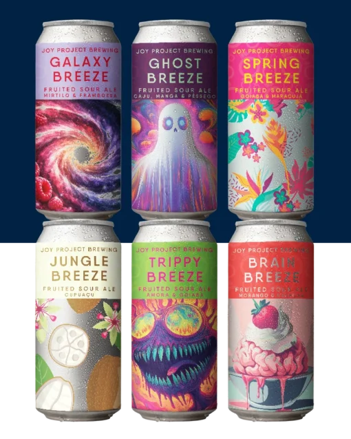 Monte o Seu 6-Pack SOUR - Cervejas Ácidas e Frutadas Experimente o "Monte o Seu 6-Pack SOUR" da Joy Project Brewing e crie seu próprio pack com cervejas sour exclusivas. Escolha entre uma variedade de cervejas ácidas, todas feitas com frutas sazonais e ingredientes frescos, para uma experiência refrescante e única. Se você é um amante de cervejas sour, nosso serviço de montagem permite que você selecione 6 latas das suas favoritas e receba diretamente em casa. Cada cerveja é cuidadosamente elaborada, destacando sabores intensos e inovadores, perfeitos para quem busca novos sabores e experiências. Monte seu conjunto personalizado com cervejas frutadas e azedas, explorando rótulos que variam de acordo com a estação. Cada escolha representa uma oportunidade de descobrir novos favoritos e saborear as combinações mais frescas do nosso catálogo. Selecione 6 latas sour para avançar ao carrinho e desfrute de uma jornada de sabores sazonais e vibrantes, ideal para apreciadores de cervejas ácidas.