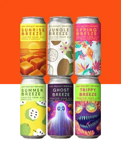 Monte o Seu 6-Pack SOUR - Cervejas Ácidas e Frutadas Experimente o "Monte o Seu 6-Pack SOUR" da Joy Project Brewing e crie seu próprio pack com cervejas sour exclusivas. Escolha entre uma variedade de cervejas ácidas, todas feitas com frutas sazonais e ingredientes frescos, para uma experiência refrescante e única. Se você é um amante de cervejas sour, nosso serviço de montagem permite que você selecione 6 latas das suas favoritas e receba diretamente em casa. Cada cerveja é cuidadosamente elaborada, destacando sabores intensos e inovadores, perfeitos para quem busca novos sabores e experiências. Monte seu conjunto personalizado com cervejas frutadas e azedas, explorando rótulos que variam de acordo com a estação. Cada escolha representa uma oportunidade de descobrir novos favoritos e saborear as combinações mais frescas do nosso catálogo. Selecione 6 latas sour para avançar ao carrinho e desfrute de uma jornada de sabores sazonais e vibrantes, ideal para apreciadores de cervejas ácidas.