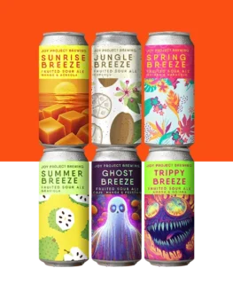 Monte o Seu 6-Pack SOUR - Cervejas Ácidas e Frutadas Experimente o "Monte o Seu 6-Pack SOUR" da Joy Project Brewing e crie seu próprio pack com cervejas sour exclusivas. Escolha entre uma variedade de cervejas ácidas, todas feitas com frutas sazonais e ingredientes frescos, para uma experiência refrescante e única. Se você é um amante de cervejas sour, nosso serviço de montagem permite que você selecione 6 latas das suas favoritas e receba diretamente em casa. Cada cerveja é cuidadosamente elaborada, destacando sabores intensos e inovadores, perfeitos para quem busca novos sabores e experiências. Monte seu conjunto personalizado com cervejas frutadas e azedas, explorando rótulos que variam de acordo com a estação. Cada escolha representa uma oportunidade de descobrir novos favoritos e saborear as combinações mais frescas do nosso catálogo. Selecione 6 latas sour para avançar ao carrinho e desfrute de uma jornada de sabores sazonais e vibrantes, ideal para apreciadores de cervejas ácidas.