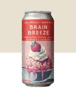 BRAIN BREEZE - FRUITED SOUR Brain Breeze é uma Fruited Sour que captura a essência de um milkshake gelado e cremoso, combinando morango e baunilha em uma experiência única. A leve acidez desperta os sentidos, enquanto o sabor doce e reconfortante traz à mente a memória de sundaes e sobremesas geladas. Como um verdadeiro 