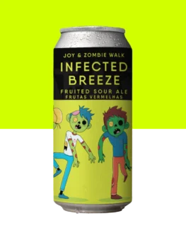 INFECTED BREEZE Fruited Sour em lata da Joy Project Brewing