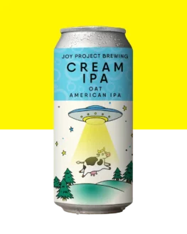 CREAM IPA 2025 Oat American IPA em lata da Joy Project Brewing
