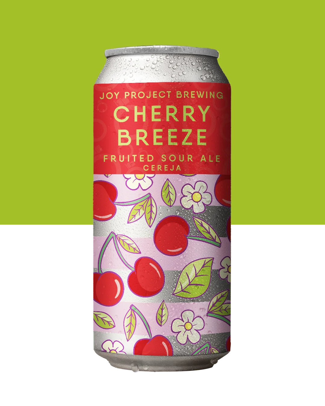 - 🔍 ESPECIFICAÇÃO DA CERVEJA: - 🍺 ESTILO: Fruited Sour - 🧪 TEOR ALCOÓLICO: 5,5% ABV - 🍃 AMARGOR: 3 IBU - 🍒 FRUTAS: Cereja - 🌾 PERFIL: Ácida, seca, cereja natural 🍒 CHERRY BREEZE aqui a cereja não é detalhe, é matéria-prima. Usamos uma quantidade absurda de fruta in natura para construir uma sour que entrega o sabor real da cereja: ácido, profundo e levemente seco, longe de qualquer lembrança artificial. A fruta aparece como ela é, sem maquiagem e sem atalhos. Cerveja de cereja? Não — cereja de cerveja!