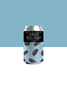 OREO DELIGHT Double Cream Stout em lata da Joy Project Brewing