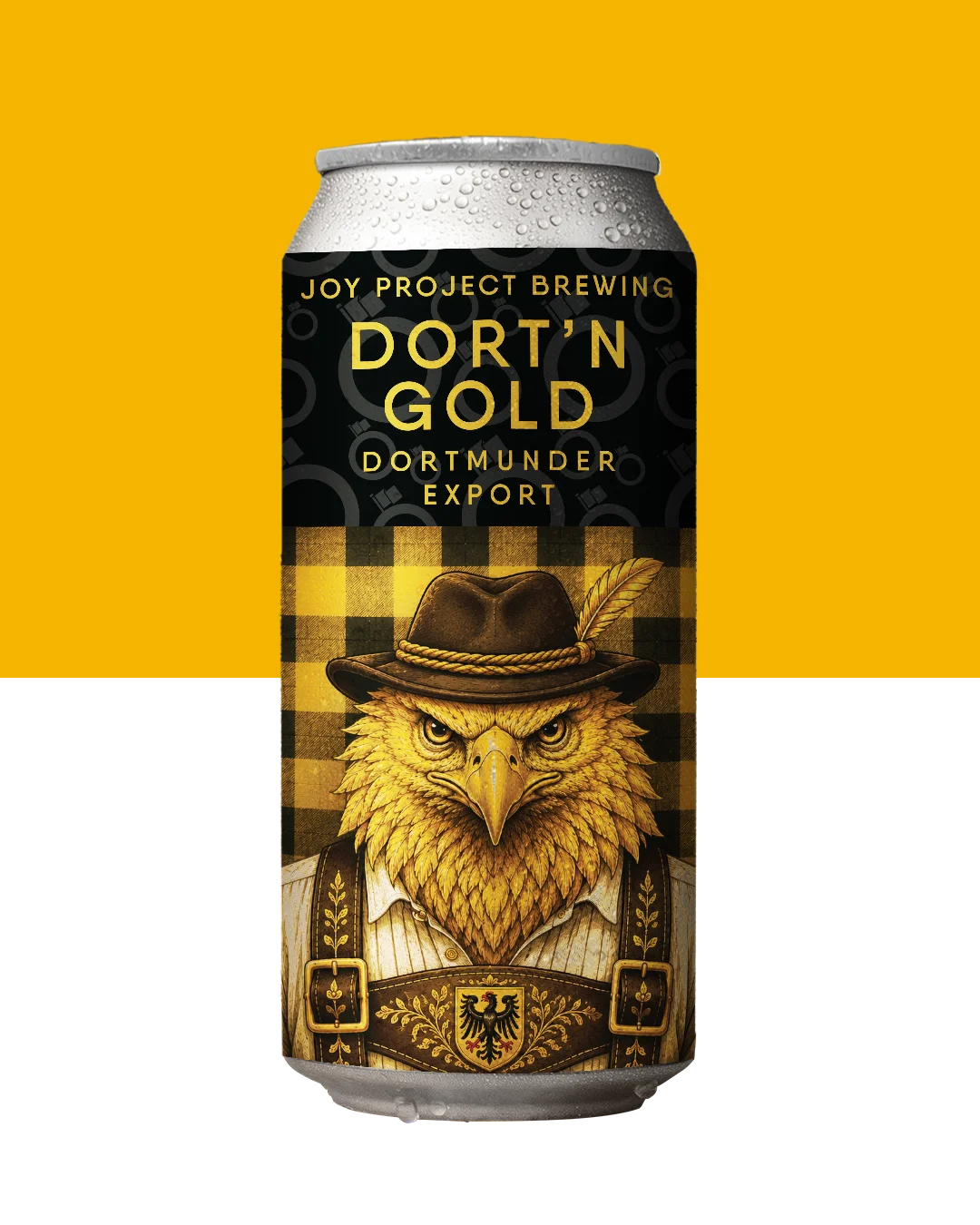 DORT'N GOLD Dortmunder Export em lata da Joy Project Brewing