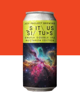 S.I.T.U.S NECTARON EDITION Double IPA em lata da Joy Project Brewing