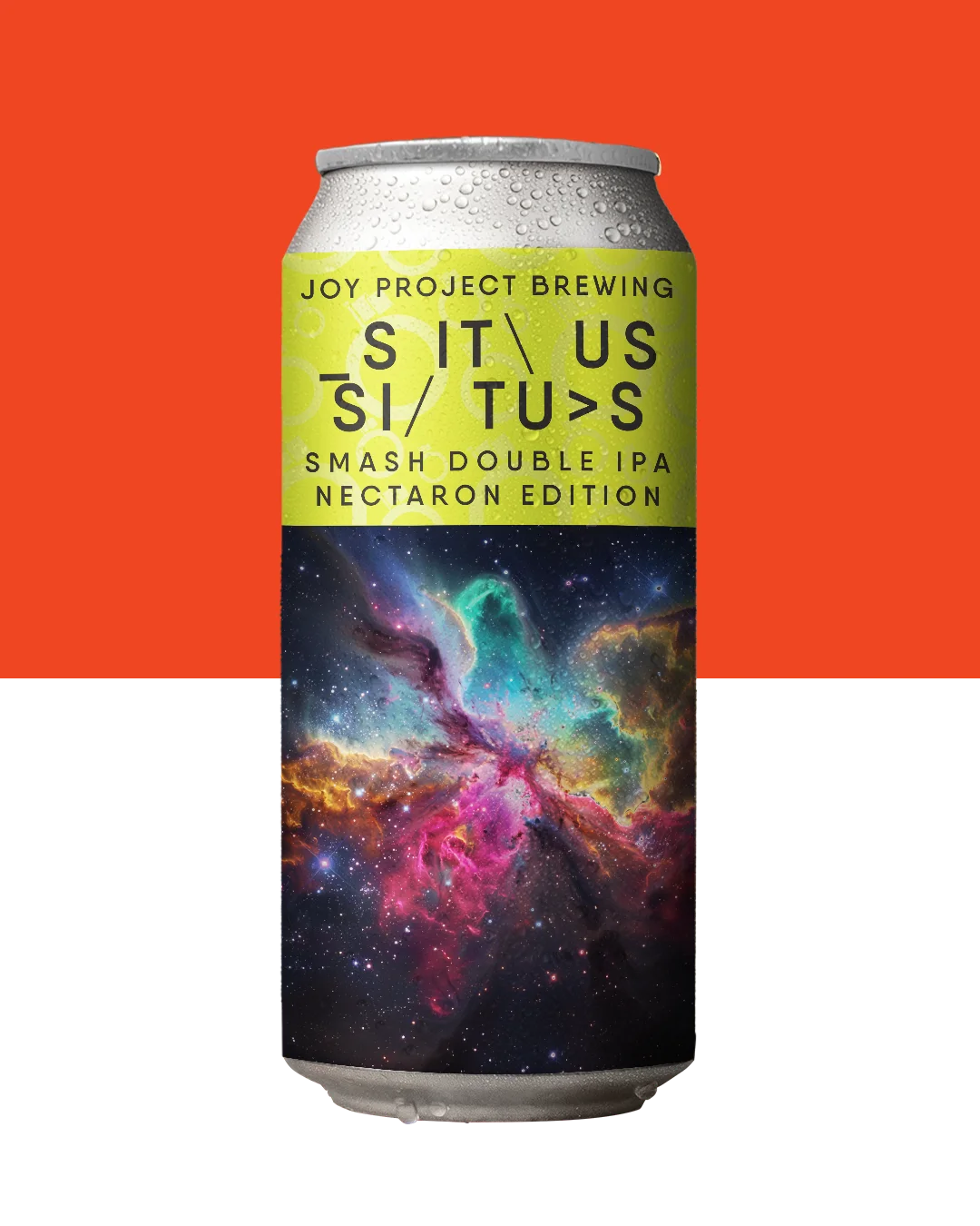 S.I.T.U.S NECTARON EDITION Double IPA em lata da Joy Project Brewing