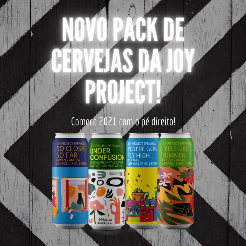 2021 começando e a gente não perdeu tempo - Imagem 1 • Joy Project Brewing Curitiba