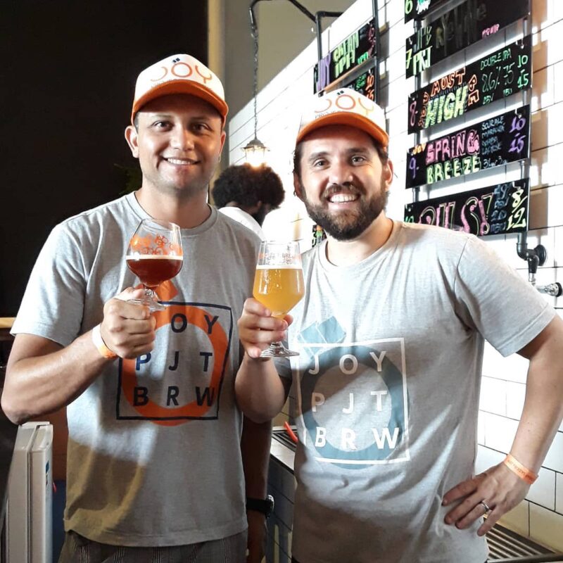 A alegria dos Joy Boys nesse primeiro OPEN BAR Saidera 2019 • Joy Project Brewing Curitiba