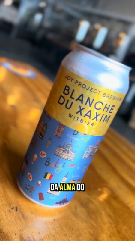 A Blanche du Xaxim chega ao tap trazendo a leveza do trigo, a refre... • Vídeo Reels Joy Project Brewing Curitiba