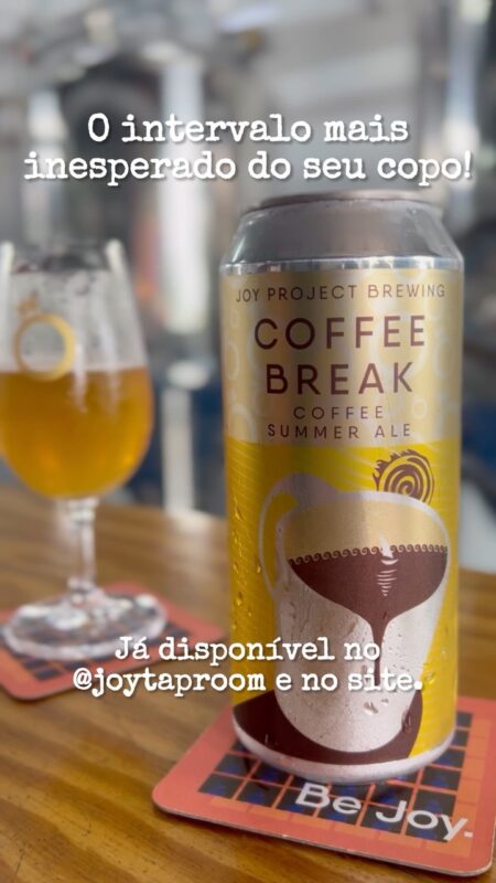 A Coffee Break chegou pra quebrar a lógica • Vídeo Reels Joy Project Brewing Curitiba