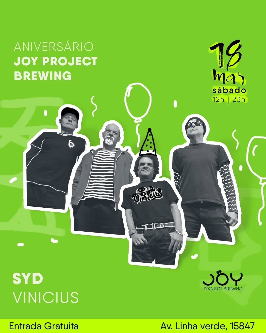 A DATA MAIS IMPORTANTE DO ANO TÁ CHEGANDOOOOOOO! 🏳️ - Imagem 2 • Joy Project Brewing Curitiba