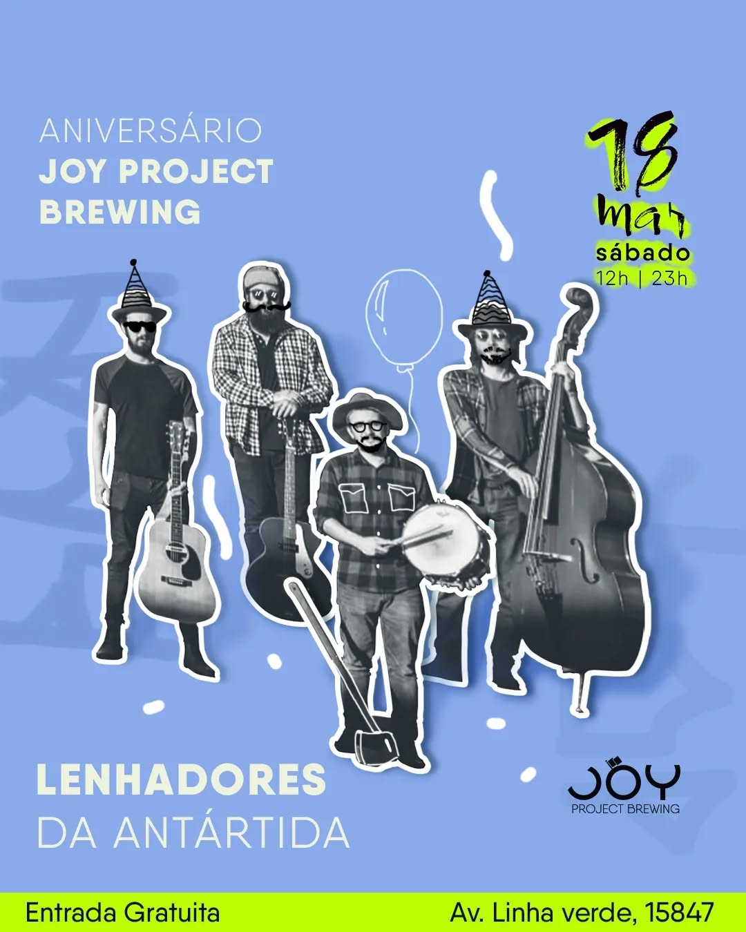 A DATA MAIS IMPORTANTE DO ANO TÁ CHEGANDOOOOOOO! 🏳️ - Imagem 3 • Joy Project Brewing Curitiba