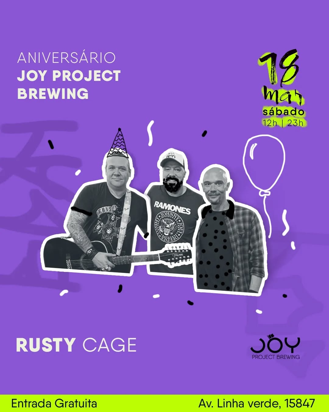 A DATA MAIS IMPORTANTE DO ANO TÁ CHEGANDOOOOOOO! 🏳️ - Imagem 4 • Joy Project Brewing Curitiba