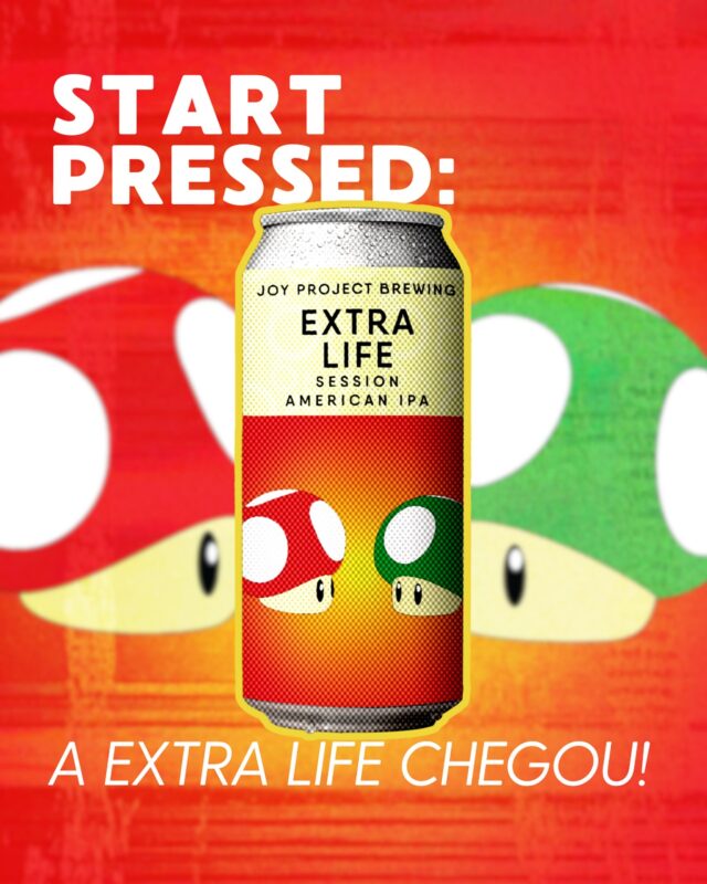 A 🍄 Extra Life chegou ao tap e é aquela Session IPA feita pra te ac... • Joy Project Brewing Curitiba