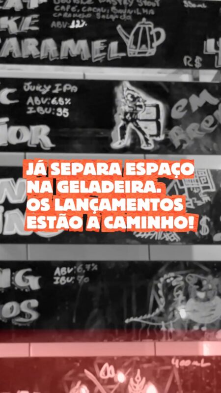 A gente não queria dar spoiler. Mentira, queria sim • Vídeo Reels Joy Project Brewing Curitiba