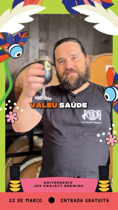 A grande estrela do AYAD 2025 chegou • Vídeo Reels Joy Project Brewing Curitiba