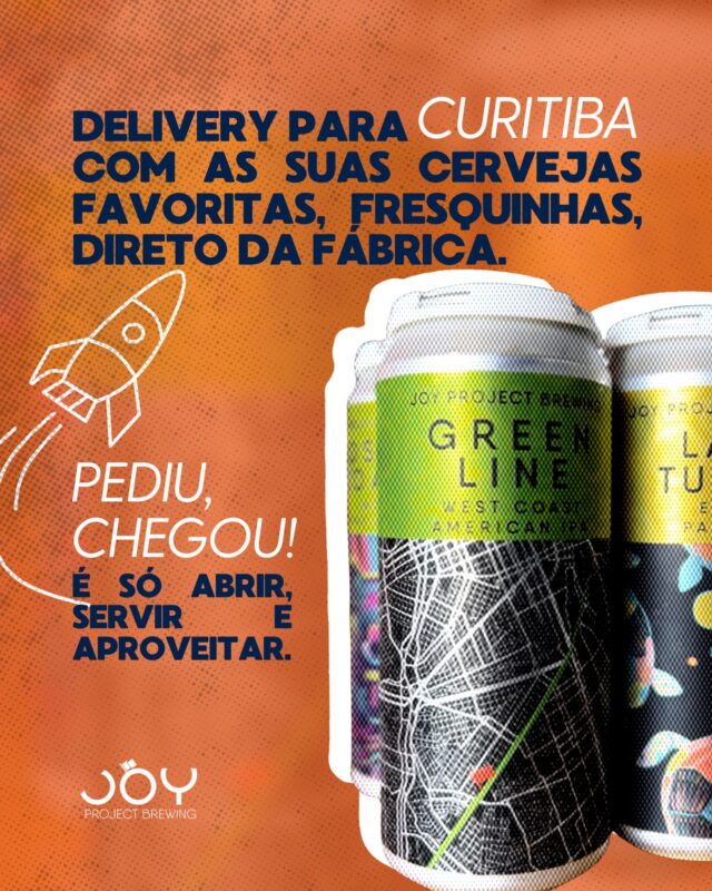 A Joy chega até você • Joy Project Brewing Curitiba