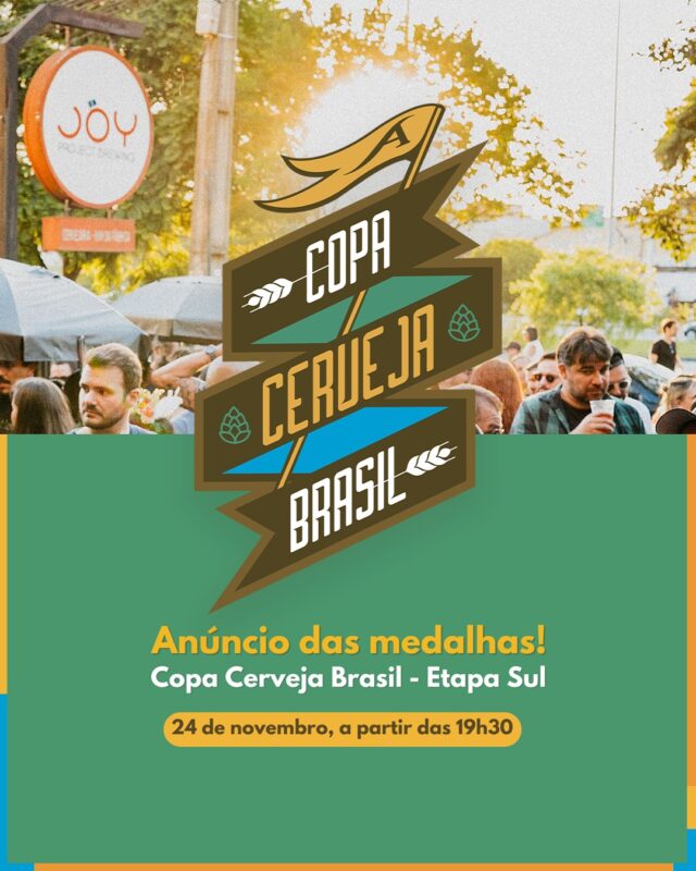 A Joy é o local oficial da premiação da etapa Sul da Copa Cerveja B... - Imagem 1 • Joy Project Brewing Curitiba
