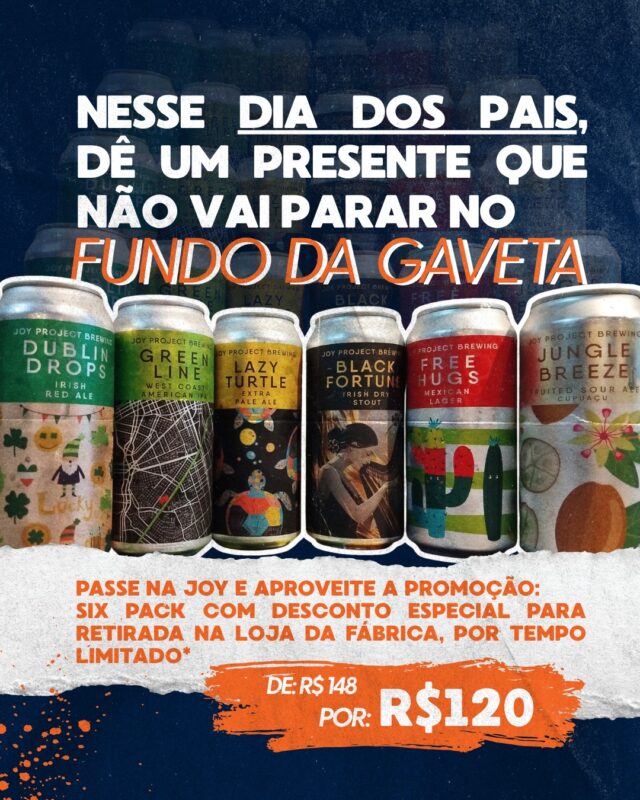 A Joy preparou uma promoção especial para você caprichar no present... • Joy Project Brewing Curitiba