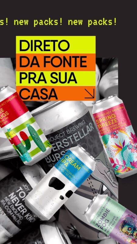 A novidade que tava todo mundo esperando • Vídeo Reels Joy Project Brewing Curitiba