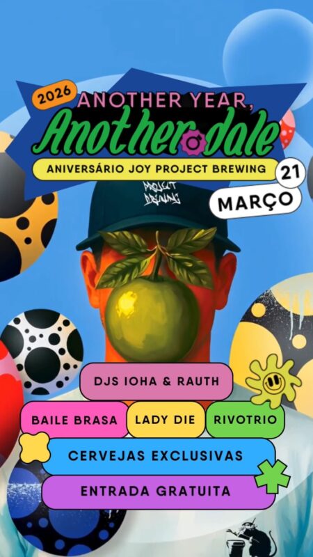 A trilha sonora do Another Year Another Dale 26 tá braba demais • Vídeo Reels Joy Project Brewing Curitiba