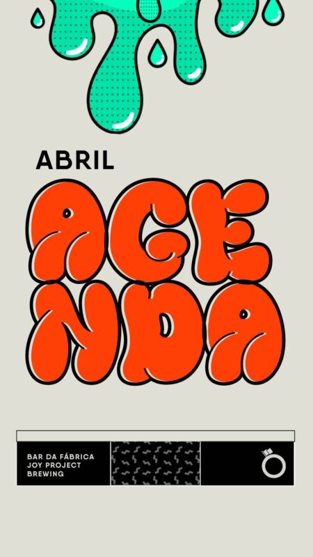 Abril já está a todo vapor e preparamos um mês repleto de música ao... • Vídeo Reels Joy Project Brewing Curitiba