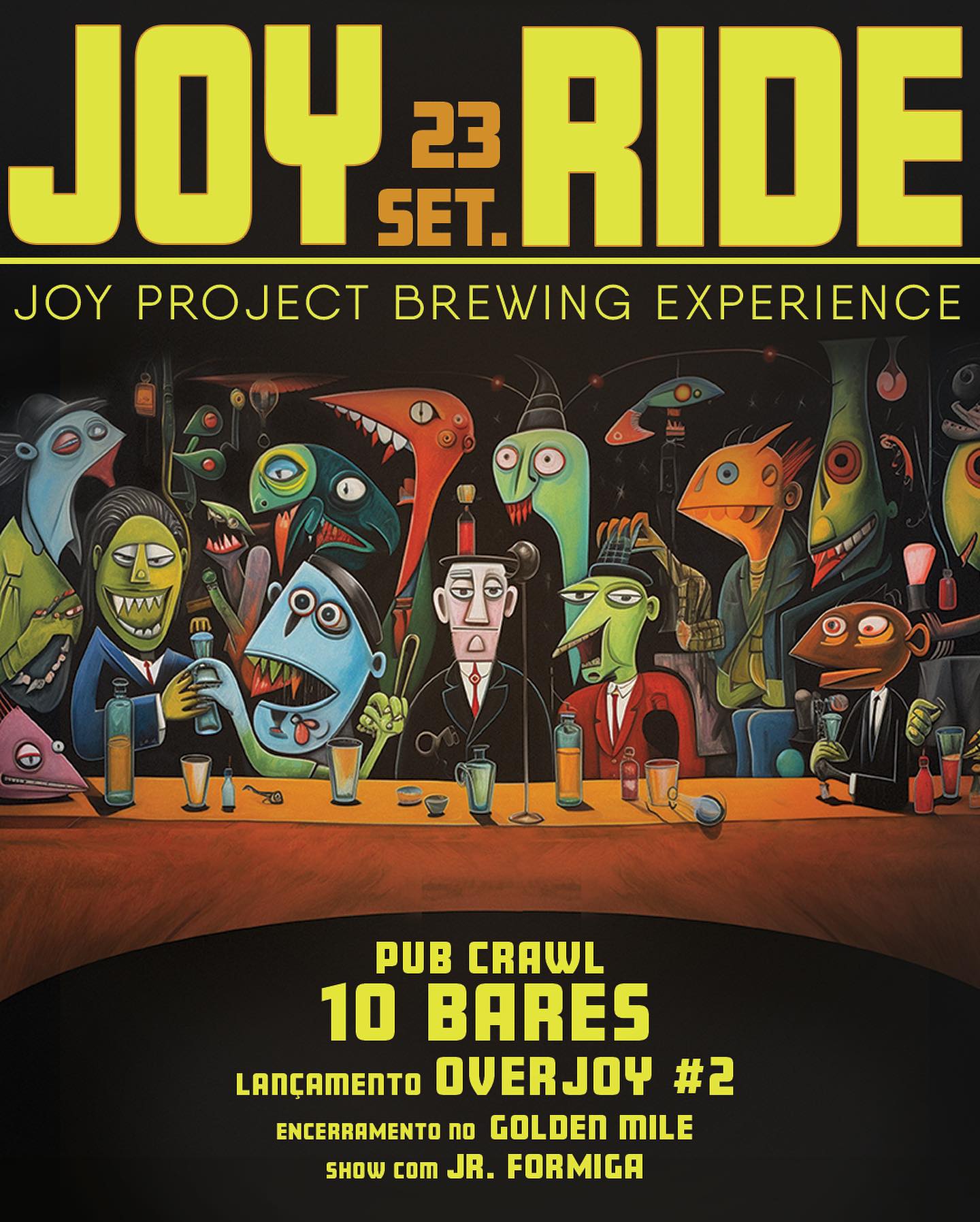 Agora você já sabe, seu compromisso com a Joy é o mês inteiro! Conf... - Imagem 7 • Joy Project Brewing Curitiba
