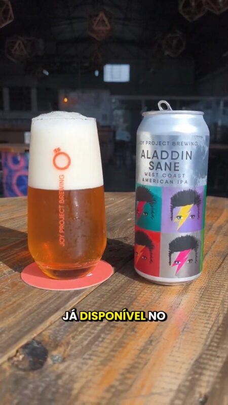 ALADDIN SANE - a nova estrela do universo Joy • Vídeo Reels Joy Project Brewing Curitiba
