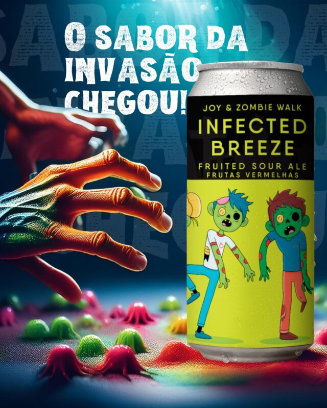 Algo está se aproximando… e não dá para fugir dessa! 🧟‍♂️ • Joy Project Brewing Curitiba