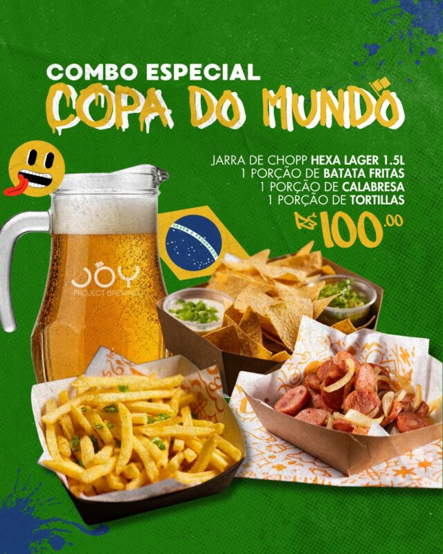 Amanhã tem Brasil em campo • Joy Project Brewing Curitiba