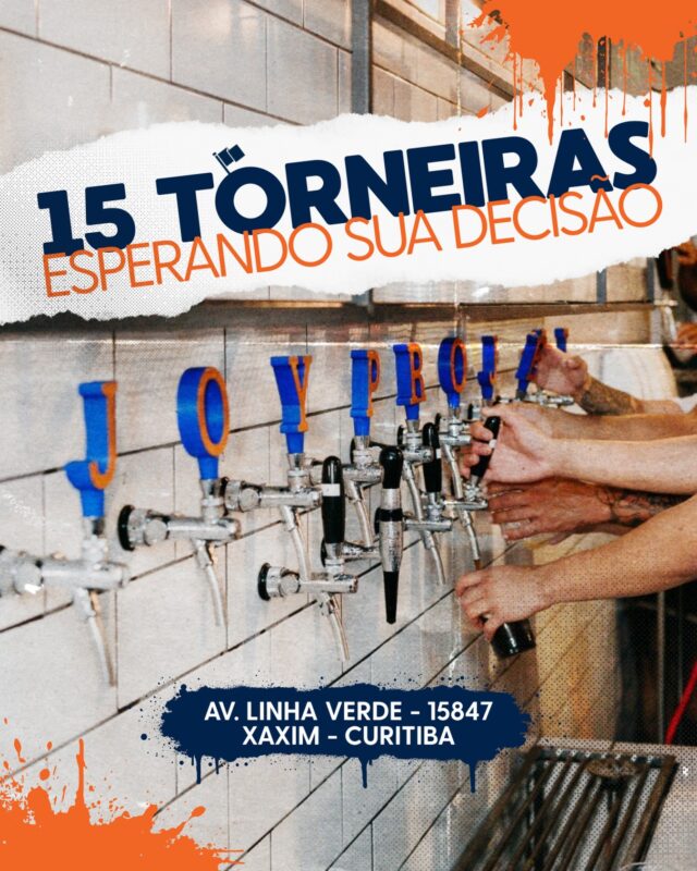 Aniversário chegando? Ou só deu vontade de reunir os amigos sem pre... • Joy Project Brewing Curitiba