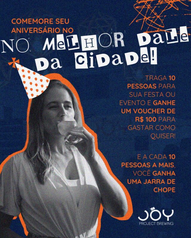 Aniversário, happy hour, despedida ou qualquer motivo pra juntar os... • Joy Project Brewing Curitiba
