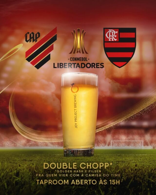 Aqui não tem bola na trave, só gol • Joy Project Brewing Curitiba