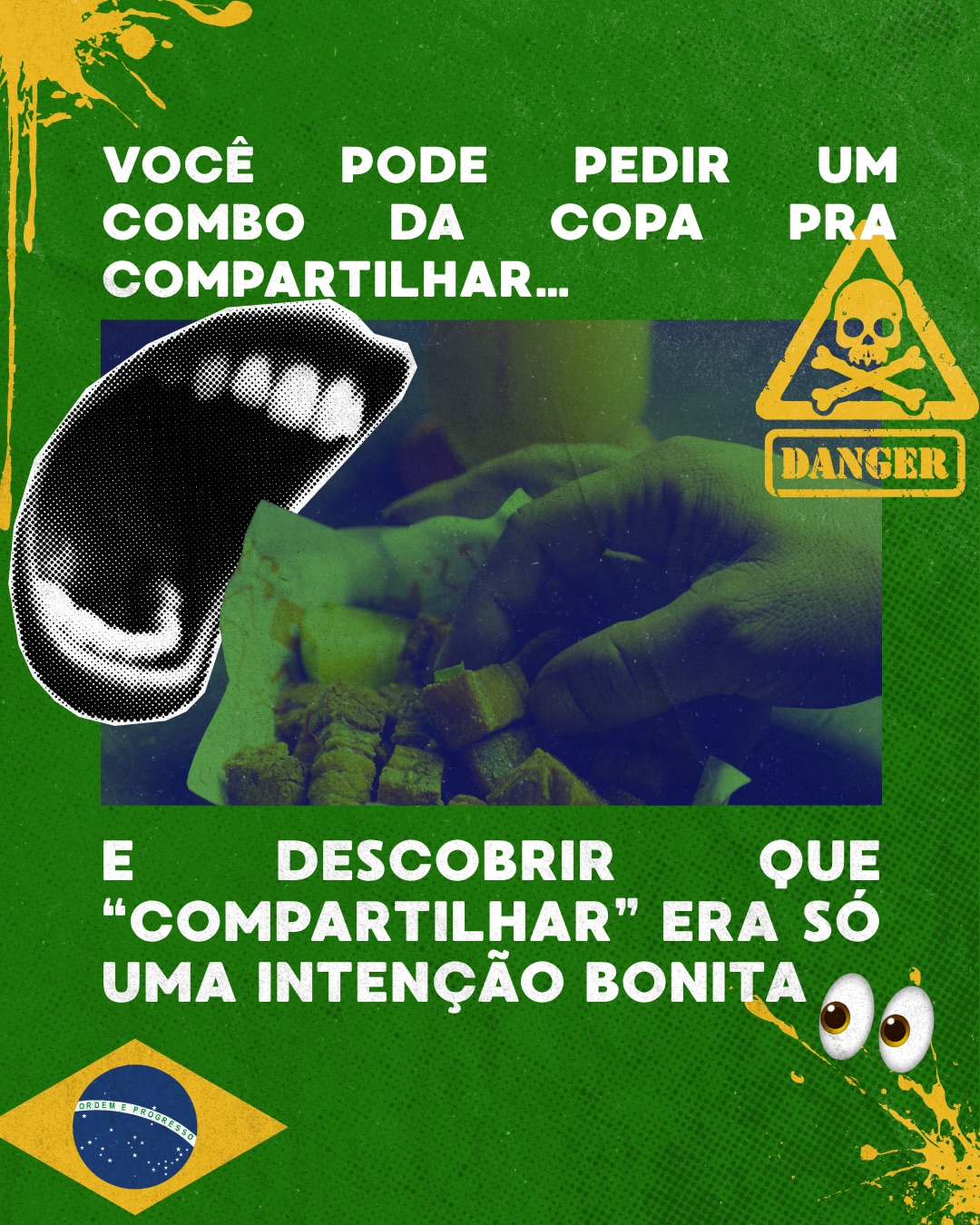 Assistir aos jogos do Brasil na Joy pode trazer alguns efeitos cola... - Imagem 3 • Joy Project Brewing Curitiba