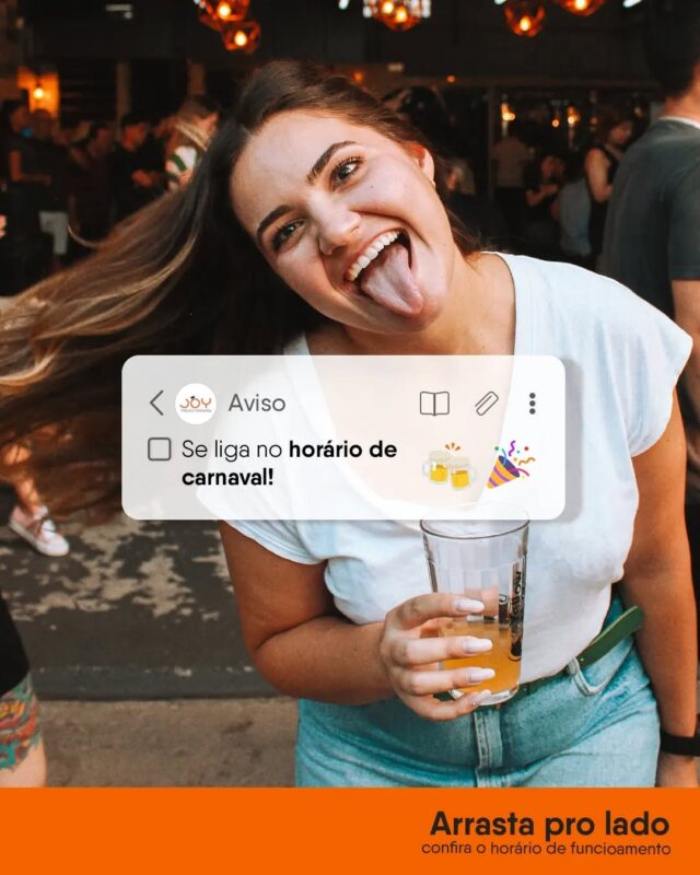 Atenção, confira o horário de funcionamento do nosso bar durante o ... - Imagem 1 • Joy Project Brewing Curitiba